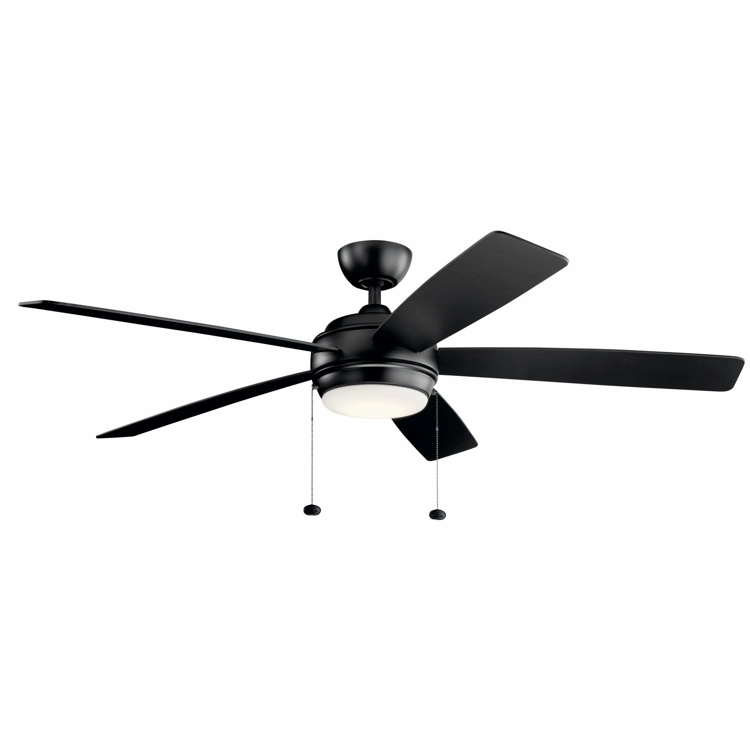 Starkk 60"Ceiling Fan Satin Black oscillating medium fans with strong airflow