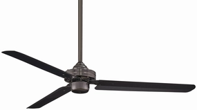 Steal 54" Ceiling Fan Gun Metal stylish medium fans for contemporary homes