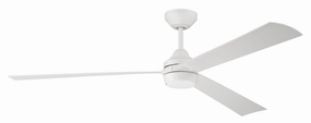 Sterling 60"Ceiling Fan White medium electric fans for multi-room use