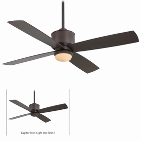 Strata 52"Ceiling Fan Oil Rubbed Bronze medium electric fans for multi-room use