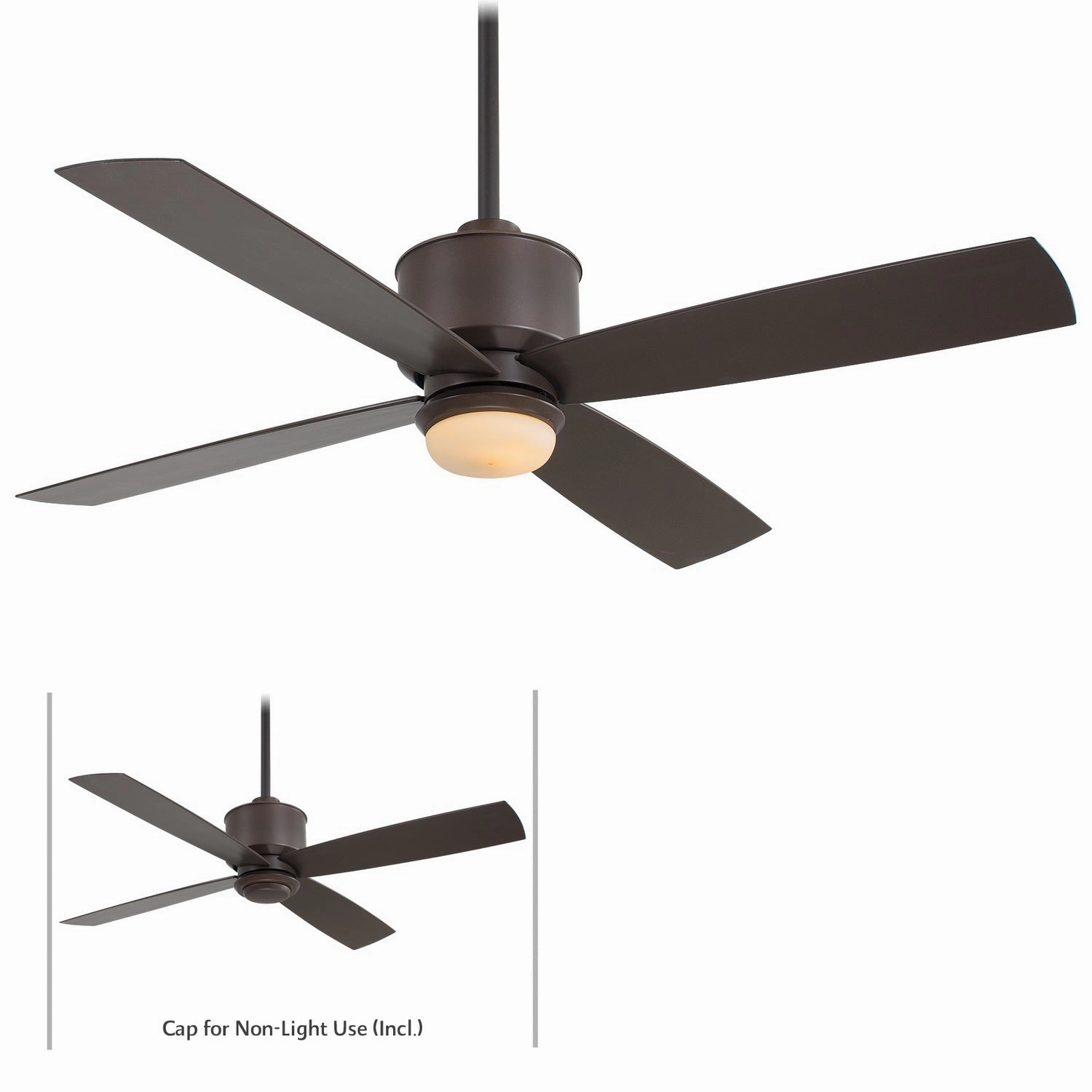 Strata 52"Ceiling Fan Oil Rubbed Bronze medium electric fans for multi-room use
