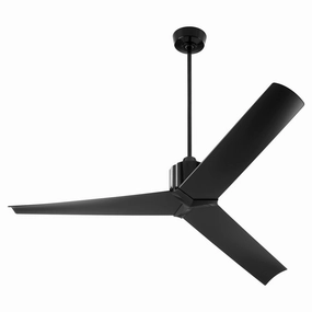 Strato 60"Ceiling Fan Black versatile medium fans for any space