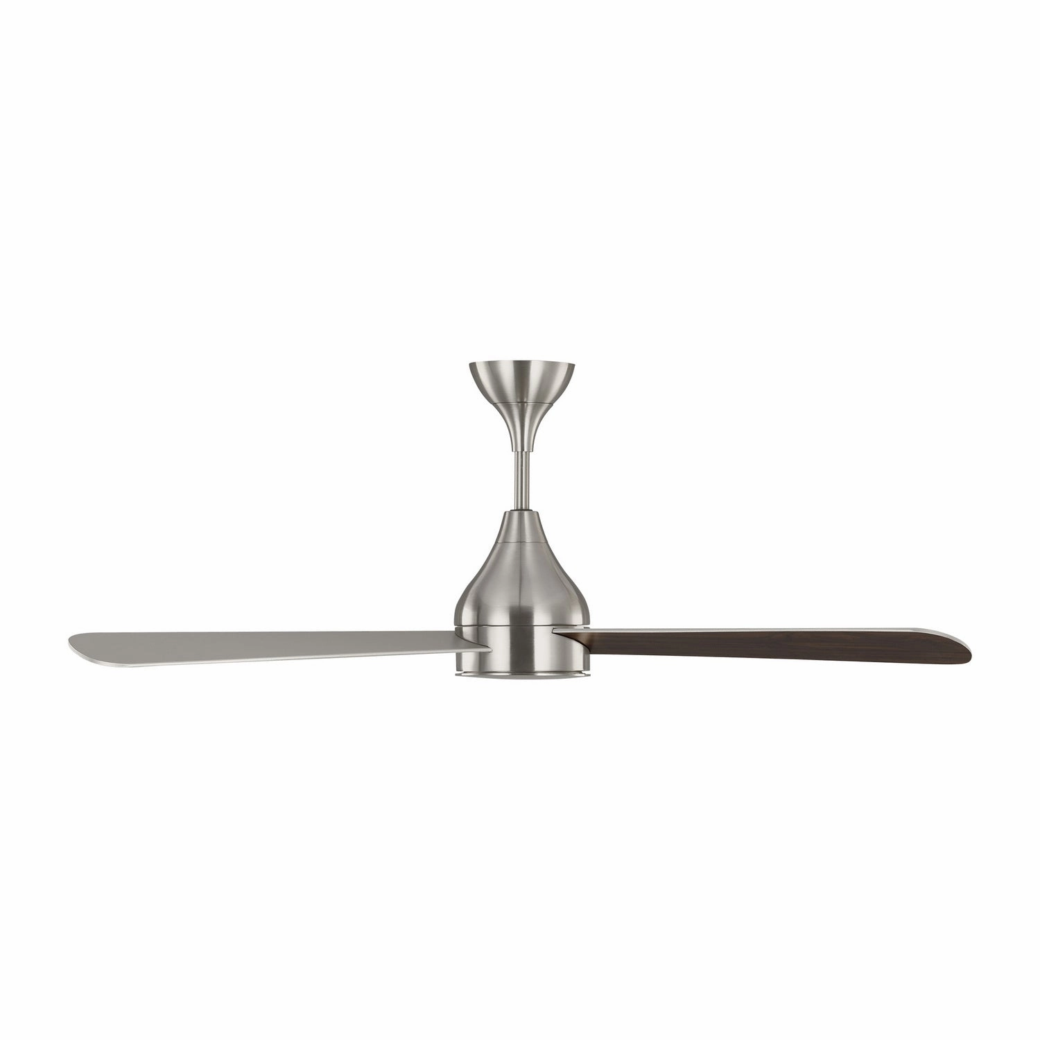 Streaming 52"Ceiling Fan Brushed Steel