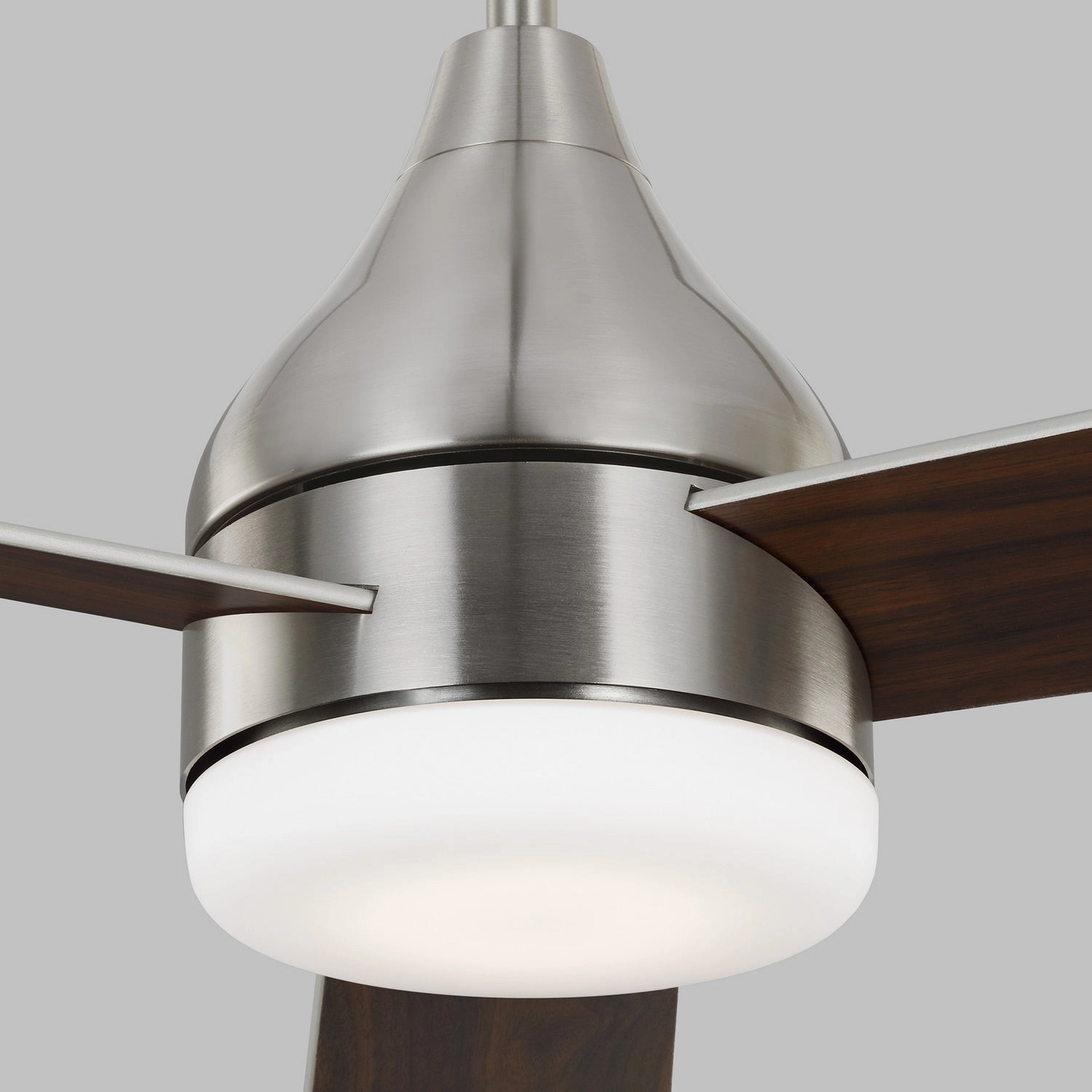 Streaming 52"Ceiling Fan Brushed Steel