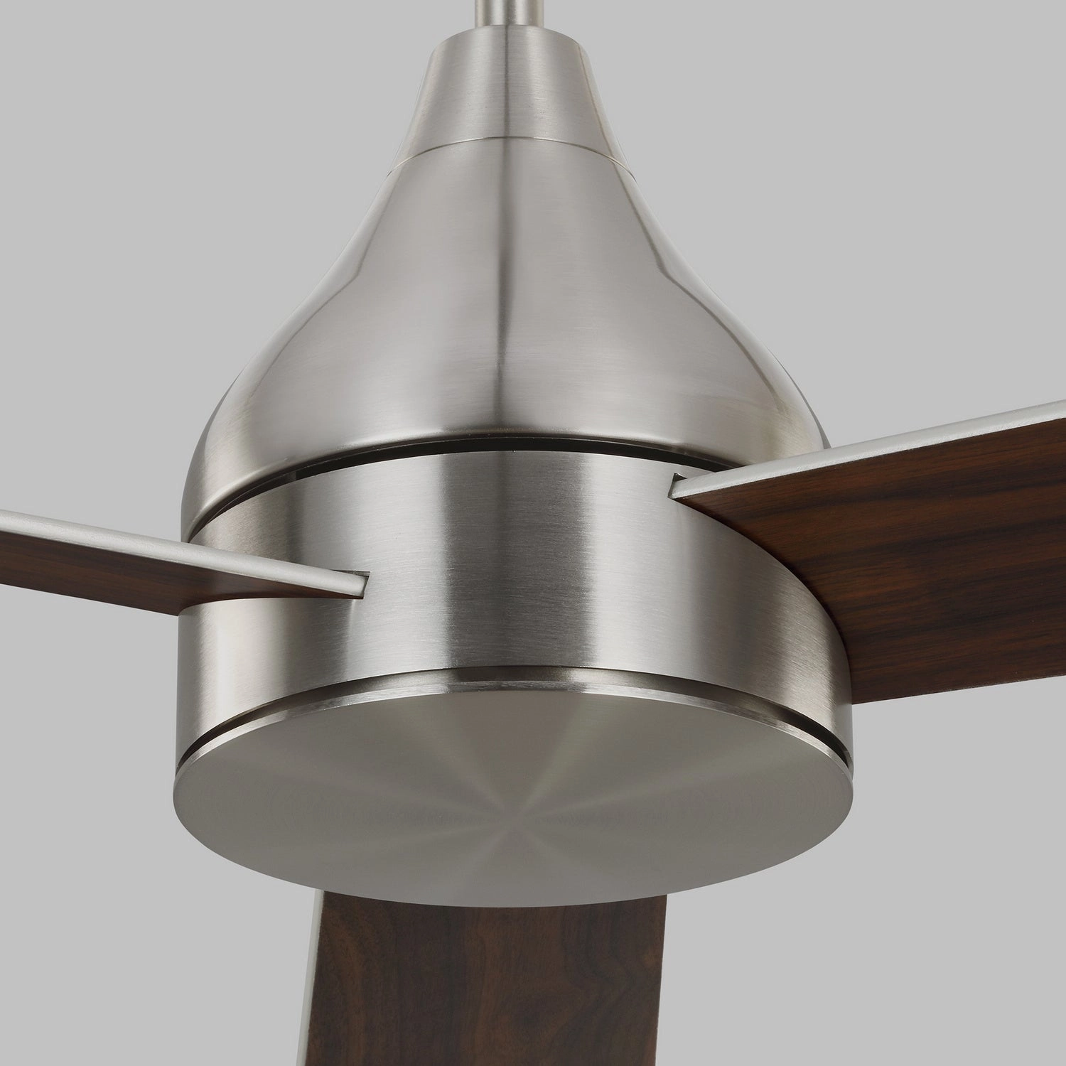 Streaming 52"Ceiling Fan Brushed Steel