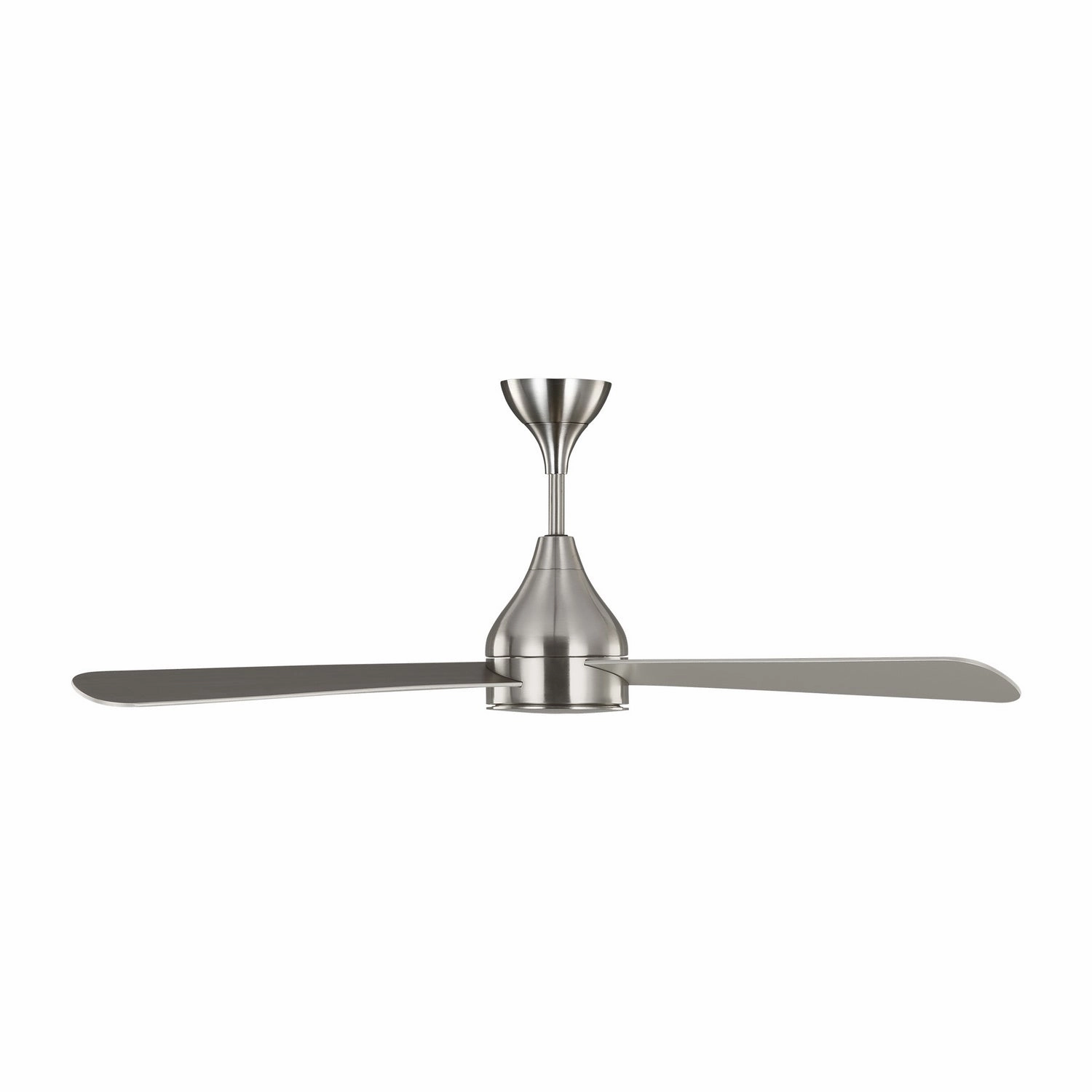Streaming 52"Ceiling Fan Brushed Steel