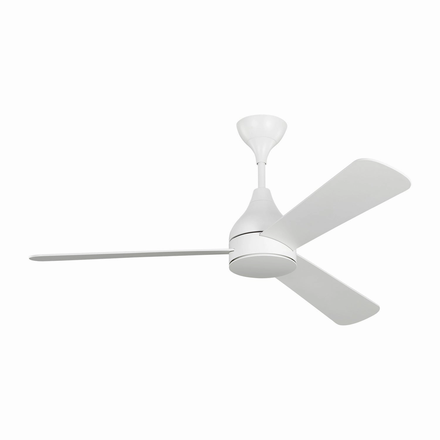 Streaming 52"Ceiling Fan Matte White