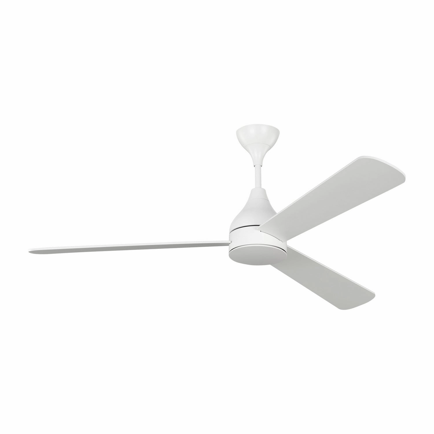 Streaming 60"Ceiling Fan Matte White