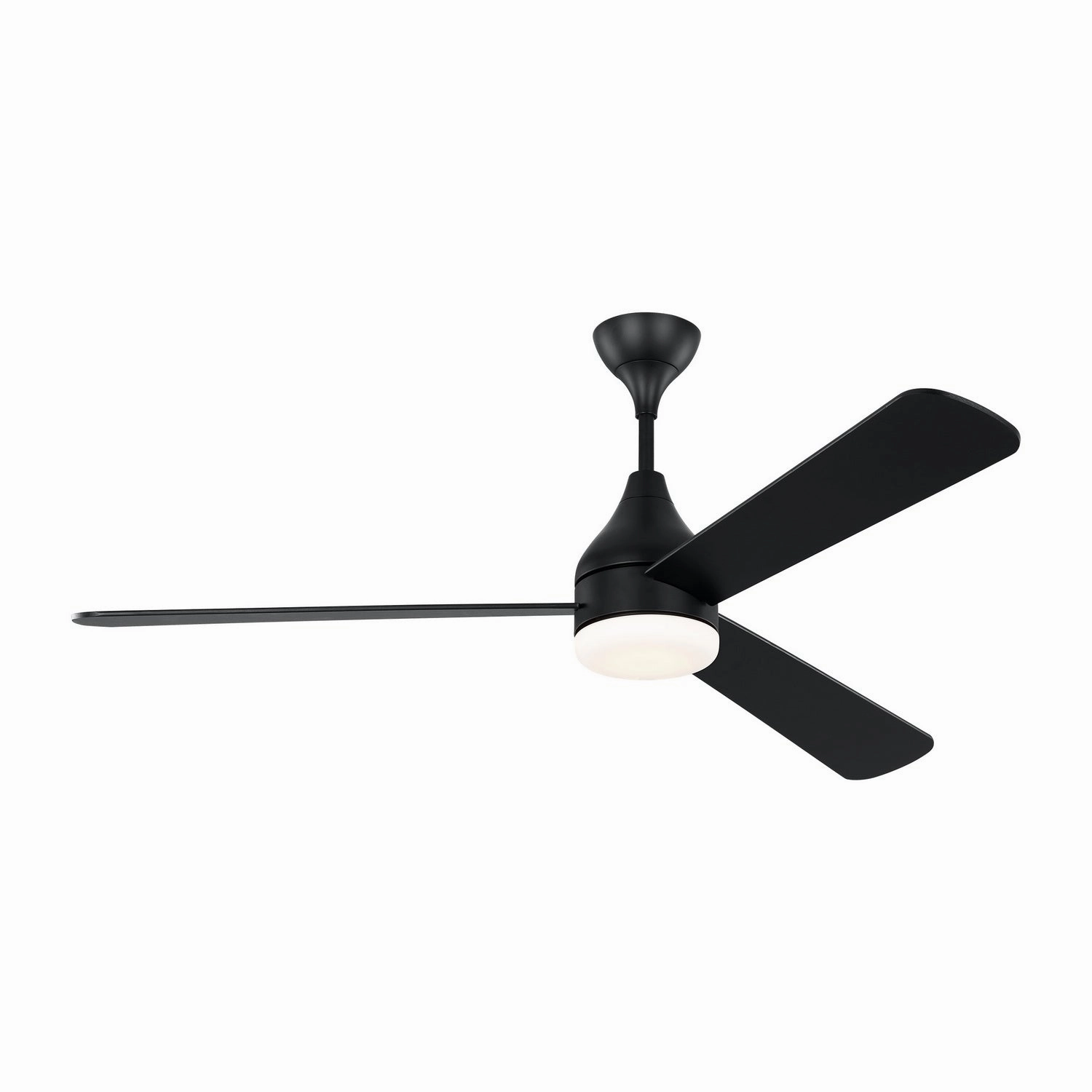 Streaming 60"Ceiling Fan Midnight Black
