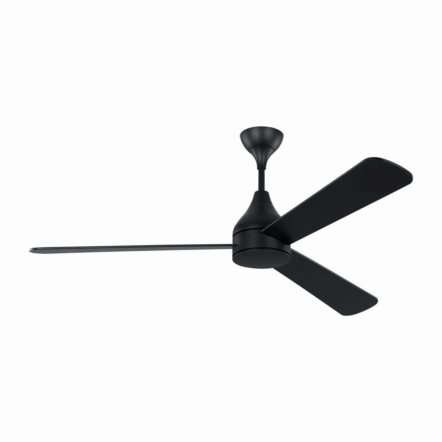 Streaming 60"Ceiling Fan Midnight Black
