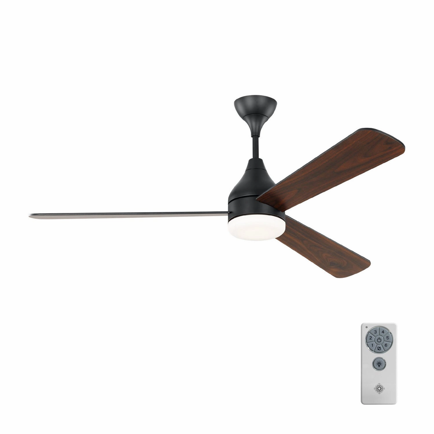 Streaming 60"Ceiling Fan Midnight Black