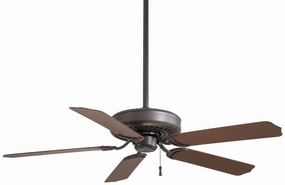 Sundance 52"Ceiling Fan Oil Rubbed Bronze quiet medium fans for living room use
