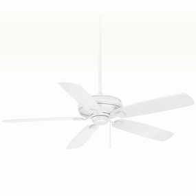 Sunseeker 60"Ceiling Fan Flat White affordable medium fans for summer