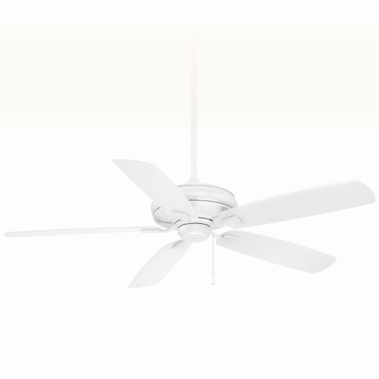 Sunseeker 60"Ceiling Fan Flat White affordable medium fans for summer