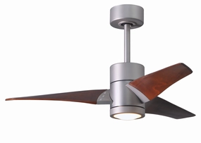 Super Janet 42"Ceiling Fan Brushed Nickel small electric fans for personal cooling