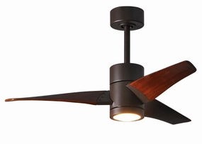 Super Janet 42"Ceiling Fan Textured Bronze small electric fans for personal cooling