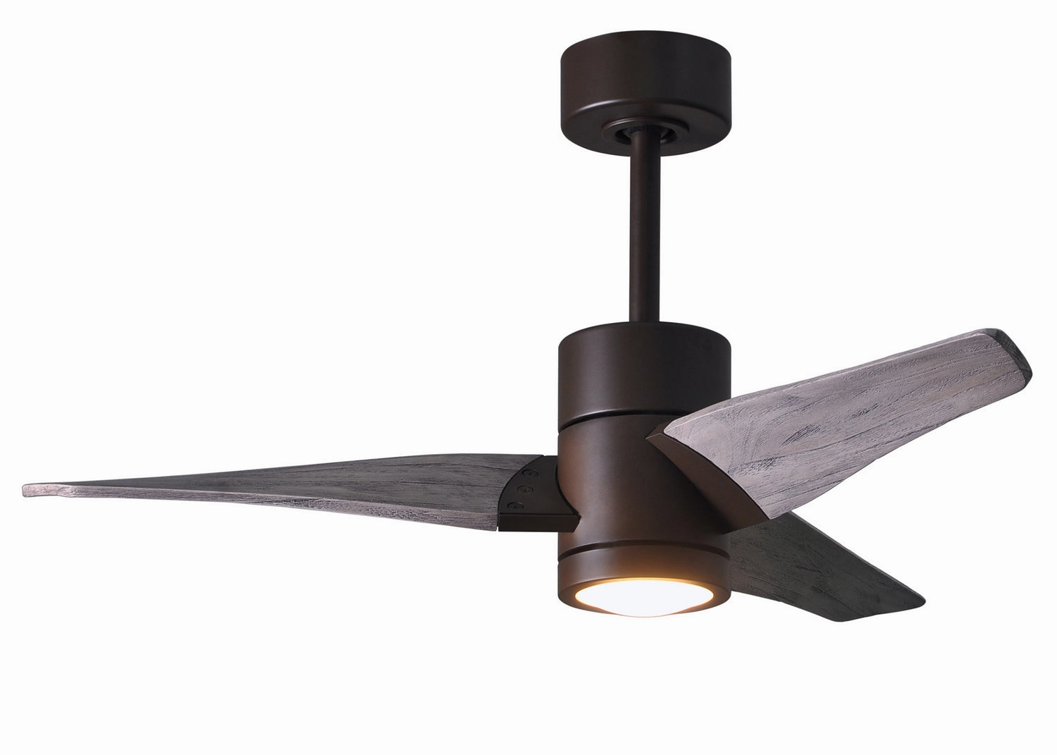 Super Janet 42"Ceiling Fan Textured Bronze quiet small fans for desk or nightstand