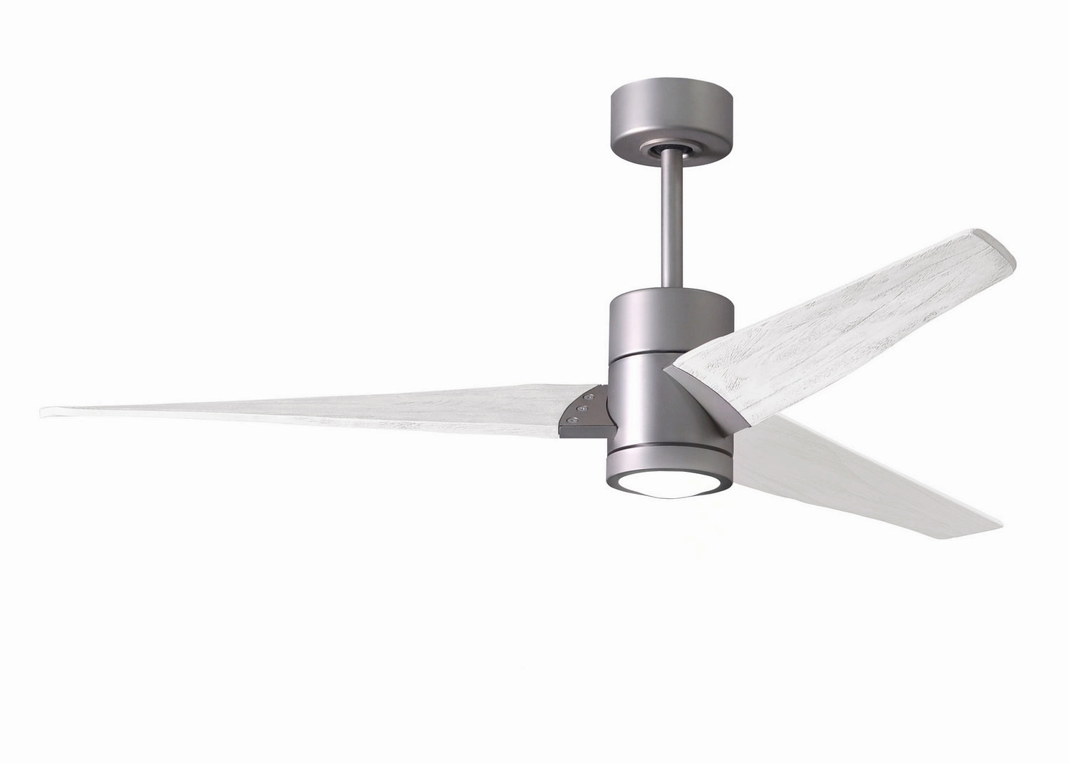 Super Janet 60"Ceiling Fan Brushed Nickel oscillating medium fans with strong airflow