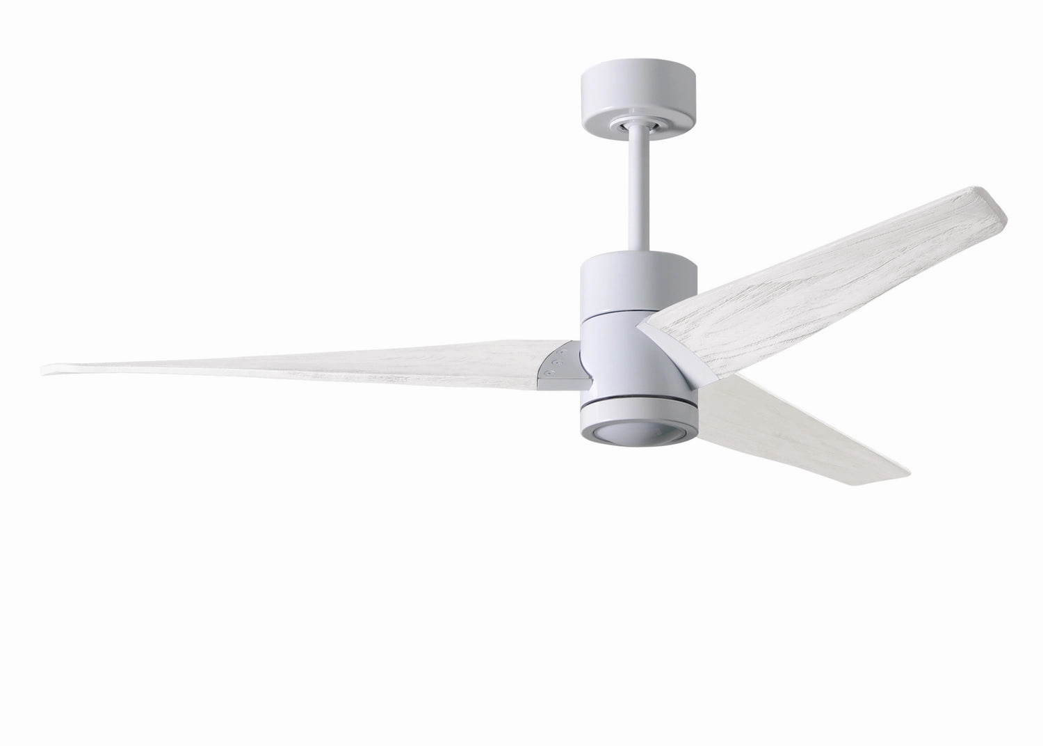 Super Janet 60"Ceiling Fan Gloss White modern medium fans for everyday cooling