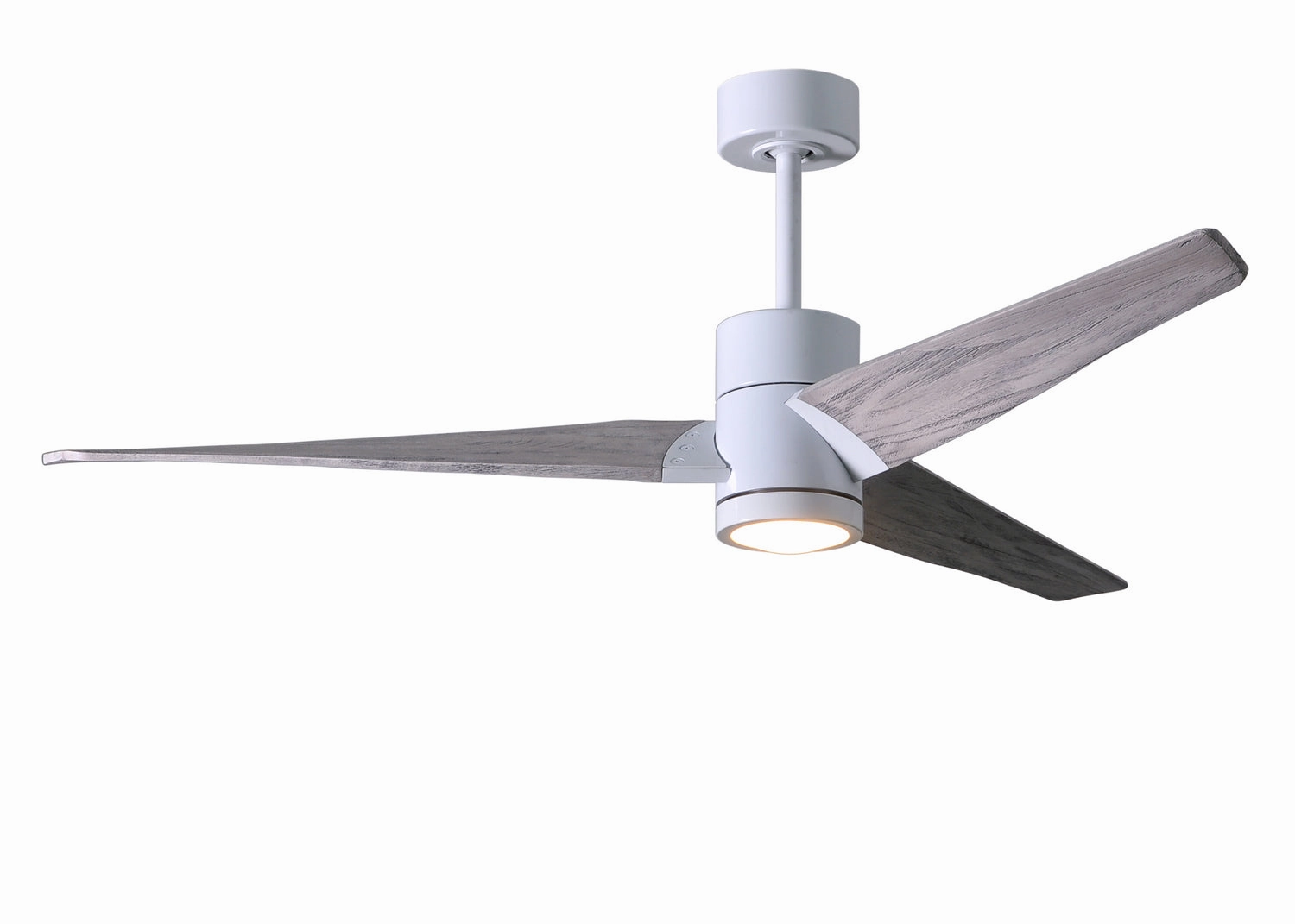 Super Janet 60"Ceiling Fan Gloss White medium size fans for home ventilation