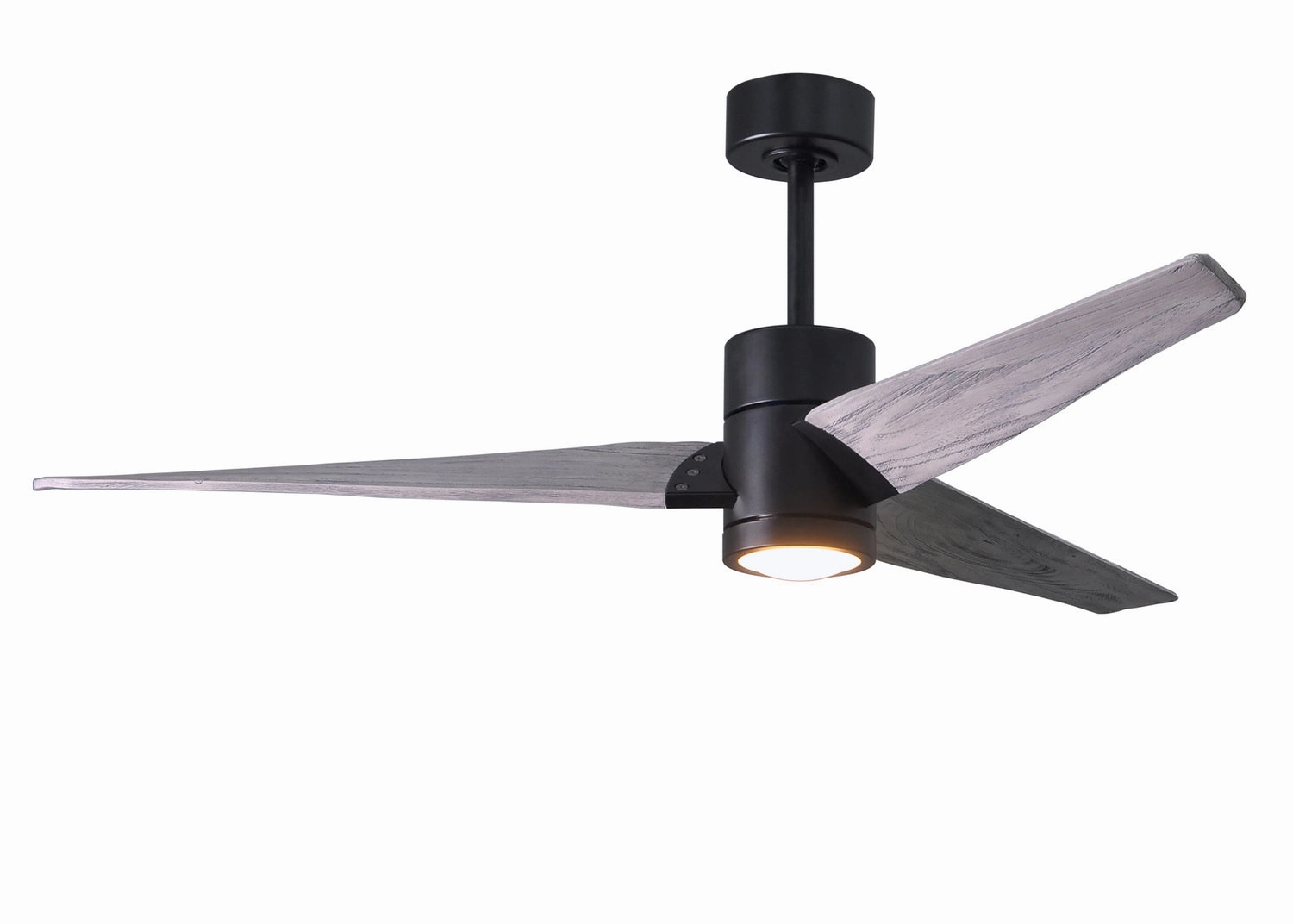 Super Janet 60"Ceiling Fan Matte Black quiet medium fans for living room use