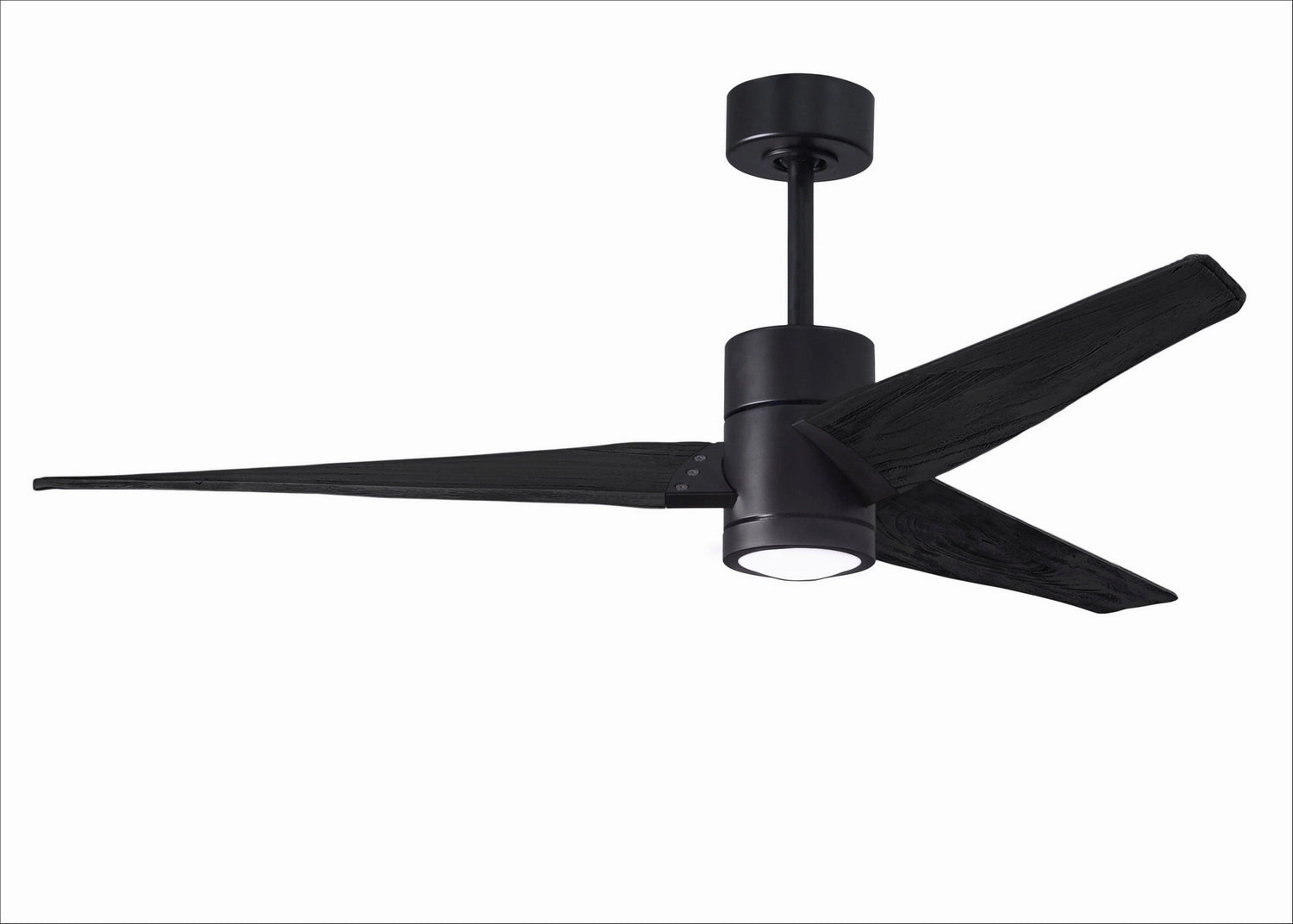 Super Janet 60"Ceiling Fan Matte Black oscillating medium fans with strong airflow