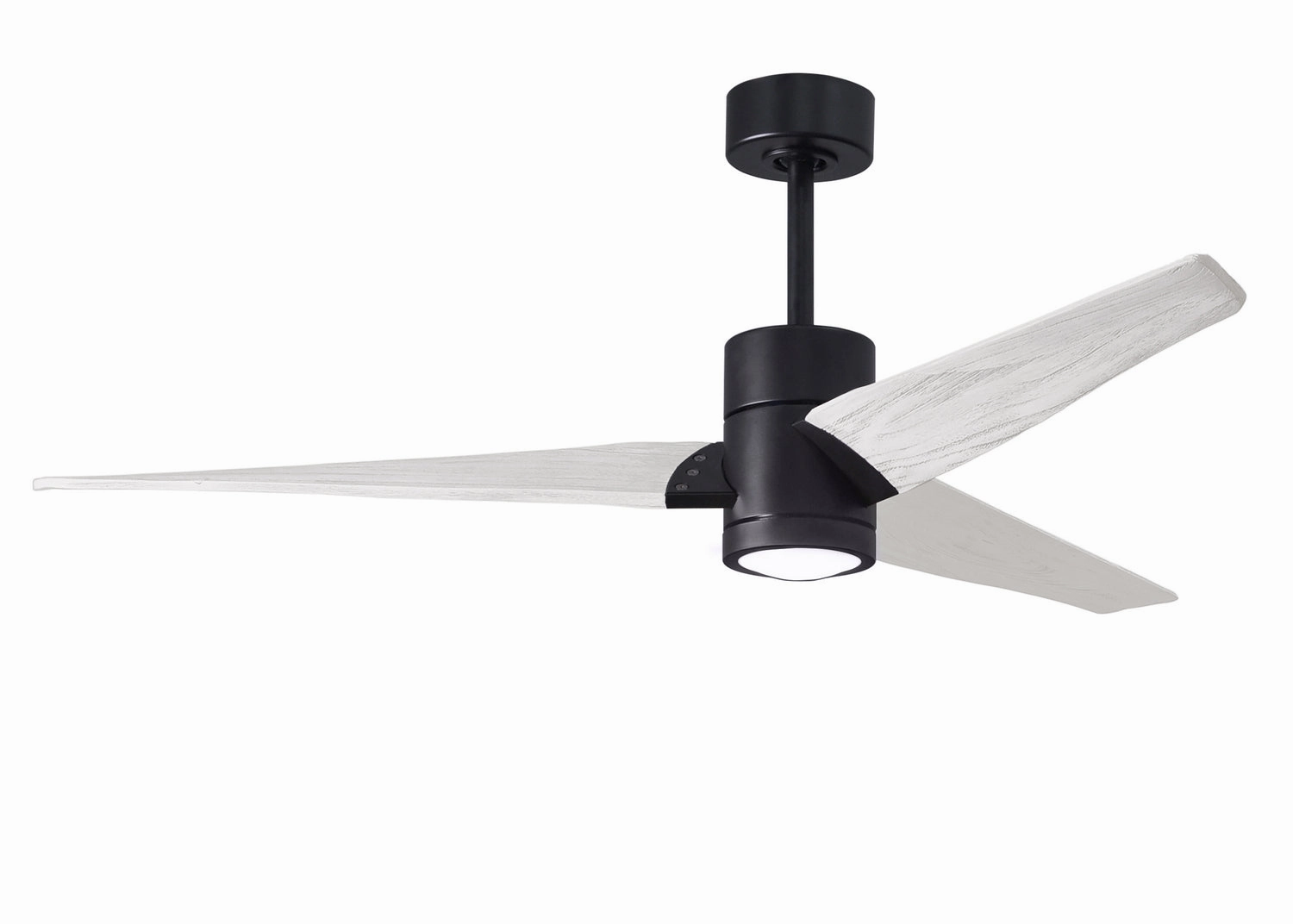 Super Janet 60"Ceiling Fan Matte Black compact medium fans for desks and counters