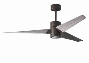 Super Janet 60"Ceiling Fan Textured Bronze affordable medium fans for summer