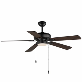 Super-Max 52"Ceiling Fan Black home cooling fans in medium size