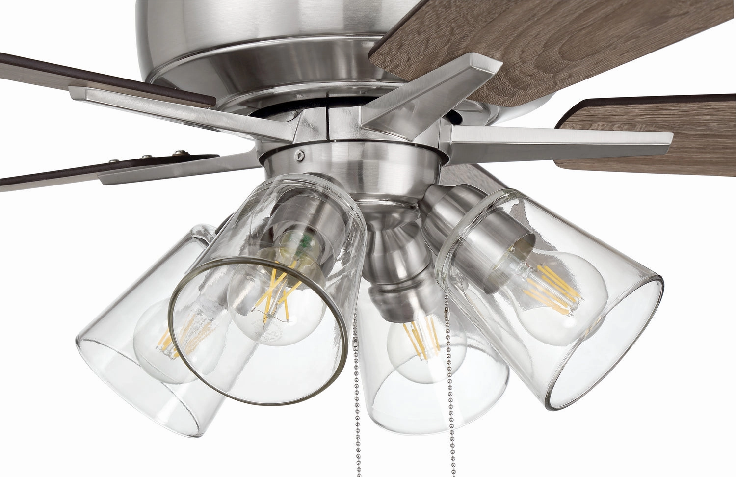 Super Pro 104 60" Ceiling Fan in Brushed Polished Nickel