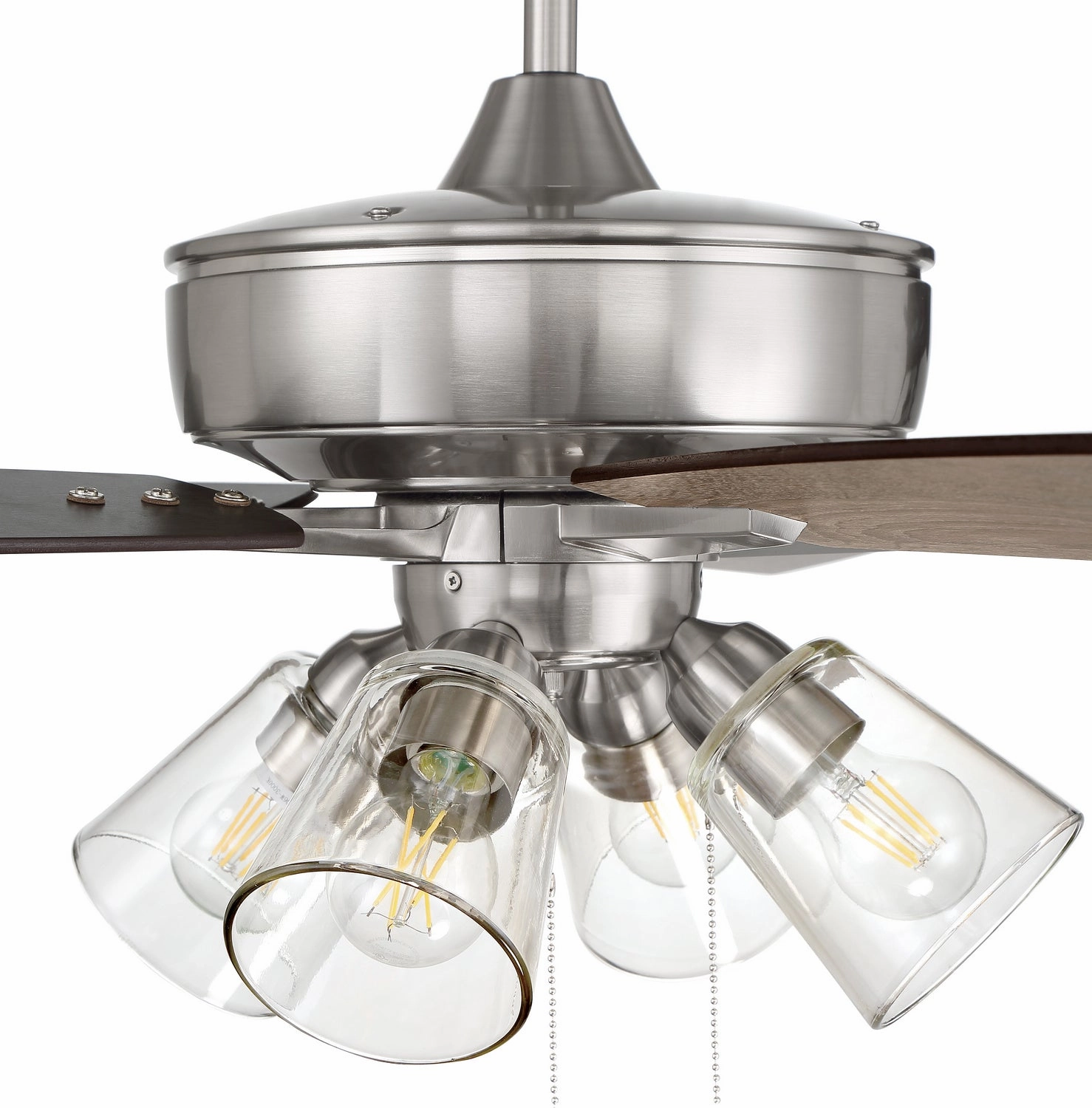 Super Pro 104 60" Ceiling Fan in Brushed Polished Nickel