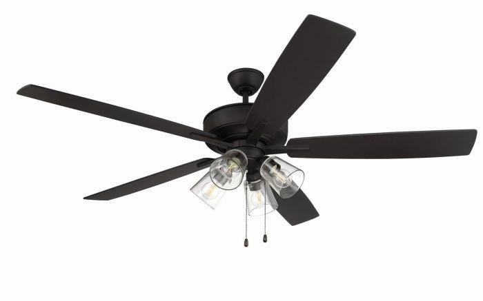 Super Pro 104 60" Ceiling Fan in Espresso