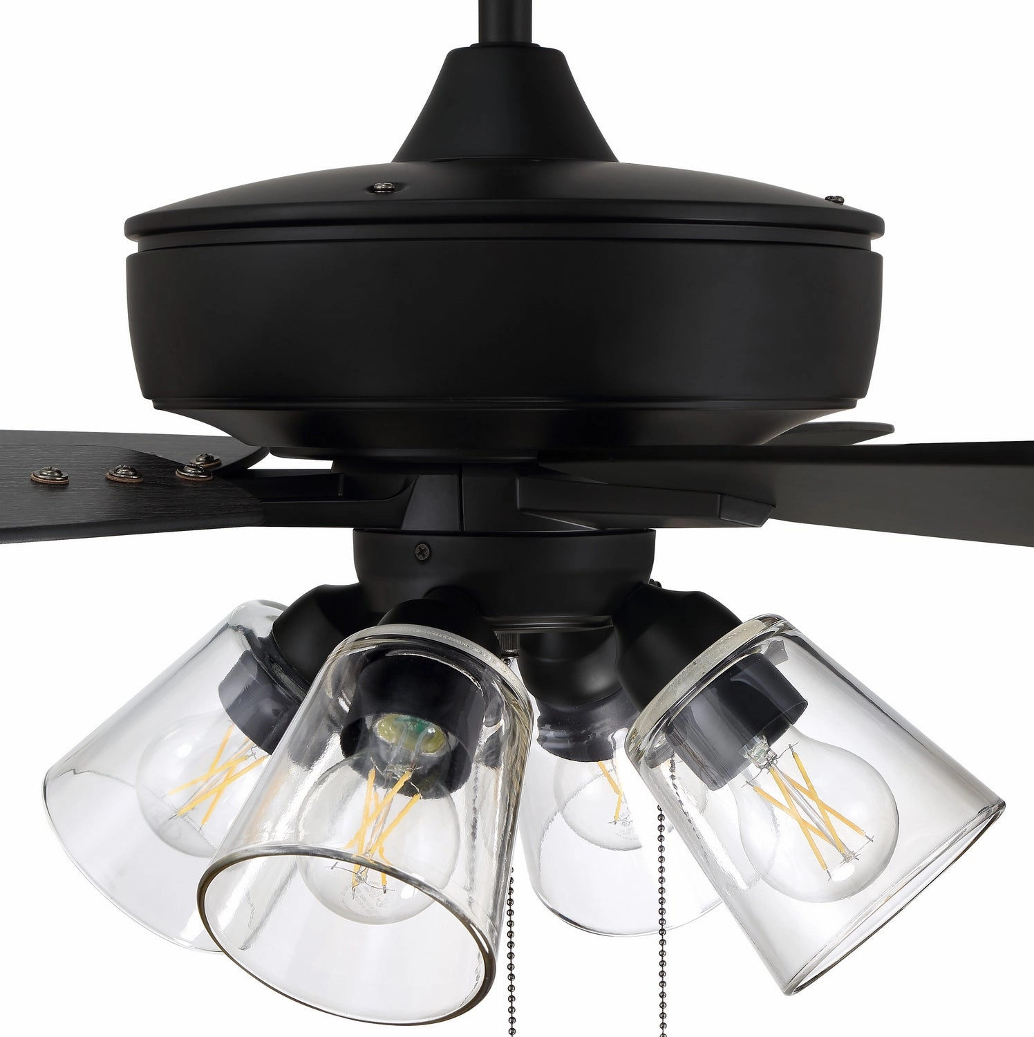 Super Pro 104 60" Ceiling Fan in Flat Black