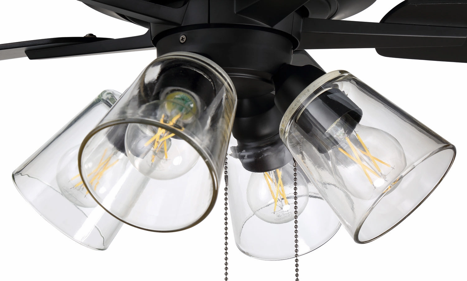 Super Pro 104 60" Ceiling Fan in Flat Black
