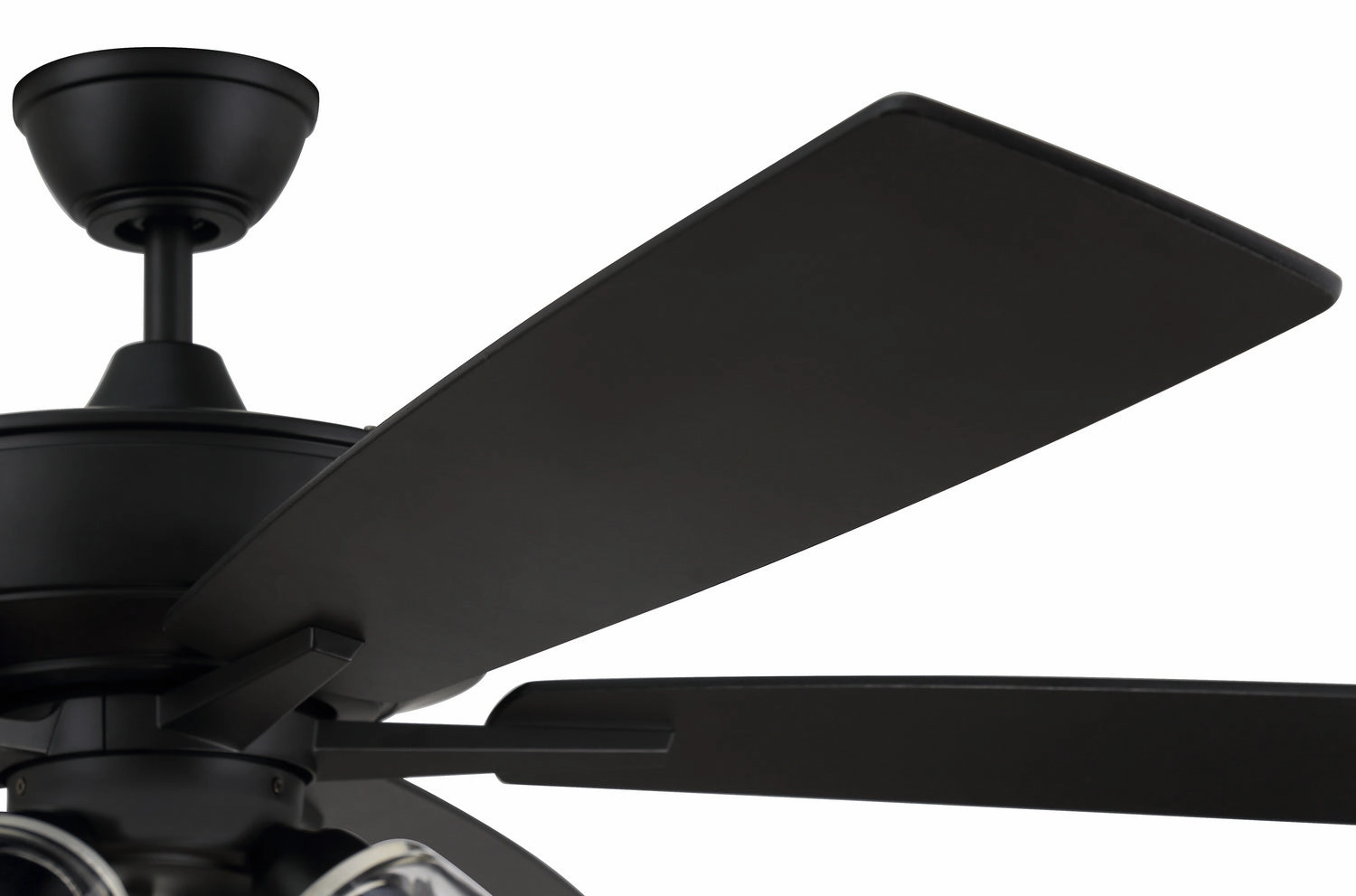 Super Pro 104 60" Ceiling Fan in Flat Black
