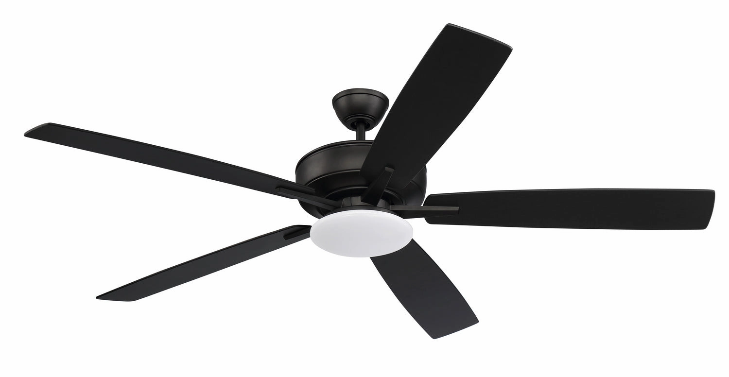 Super Pro 112 60" Ceiling Fan in Flat Black