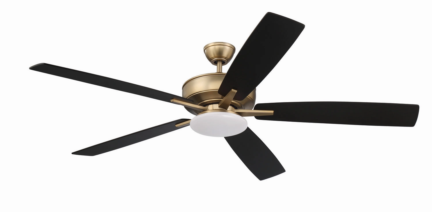 Super Pro 112 60"Ceiling Fan Satin Brass
