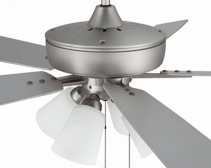 Super Pro 114 60"Ceiling Fan Brushed Nickel
