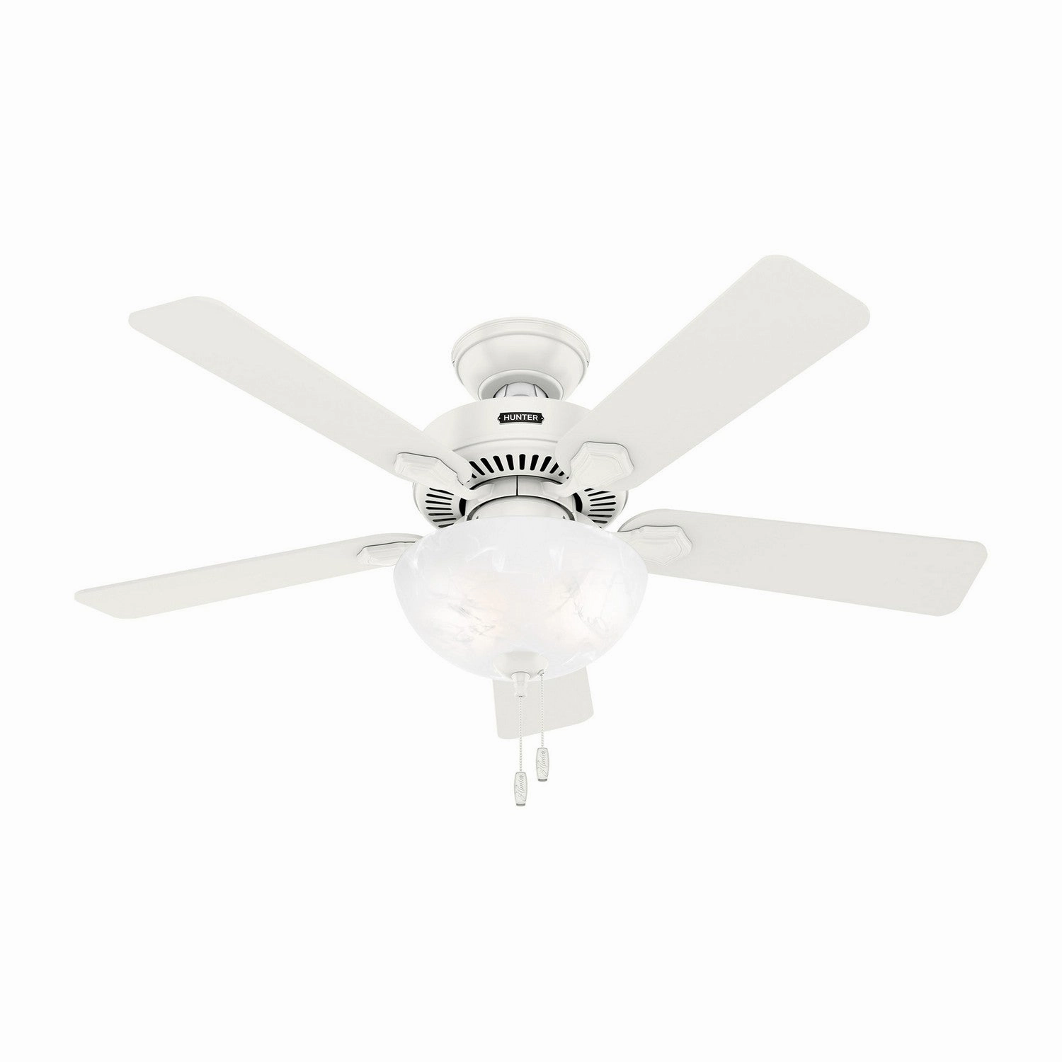 Swanson 44"Ceiling Fan Fresh White best small fans for home and travel