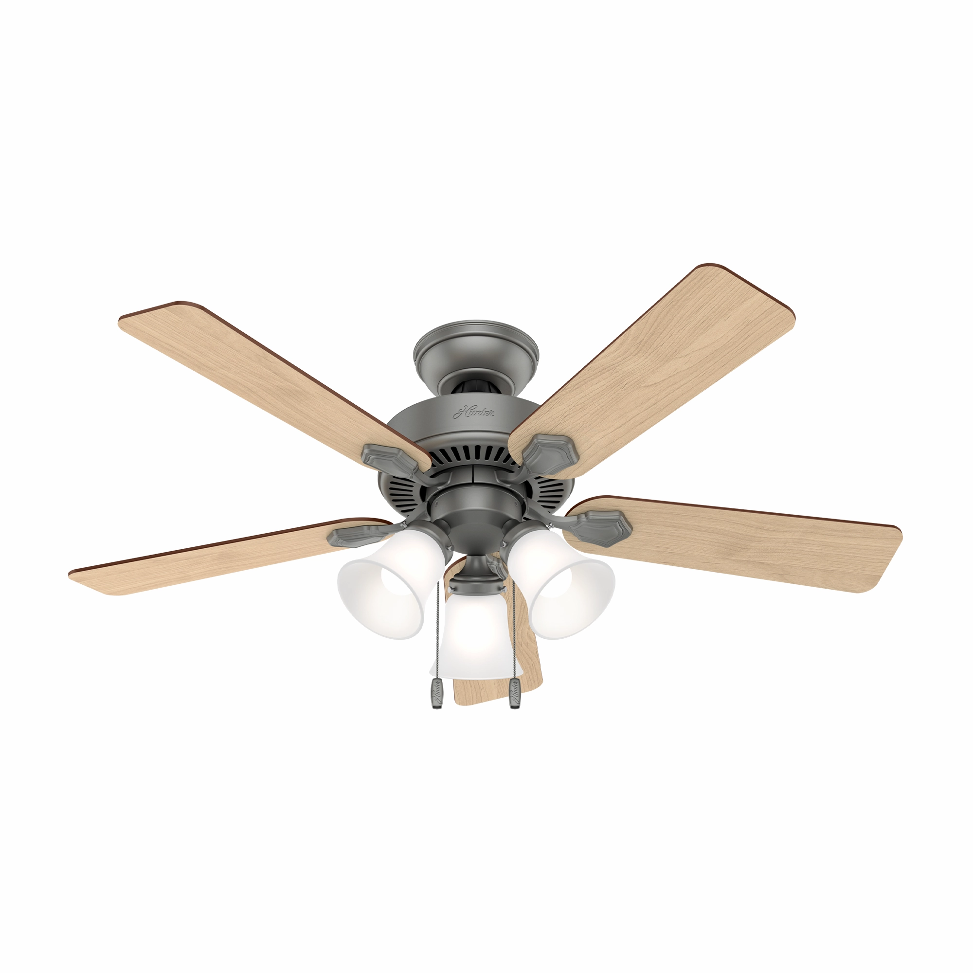 Swanson 44"Ceiling Fan Matte Silver