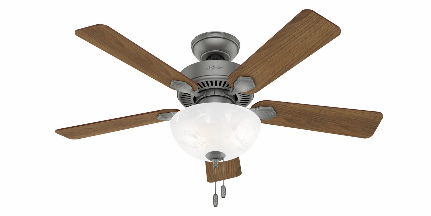 Swanson 44"Ceiling Fan Matte Silver