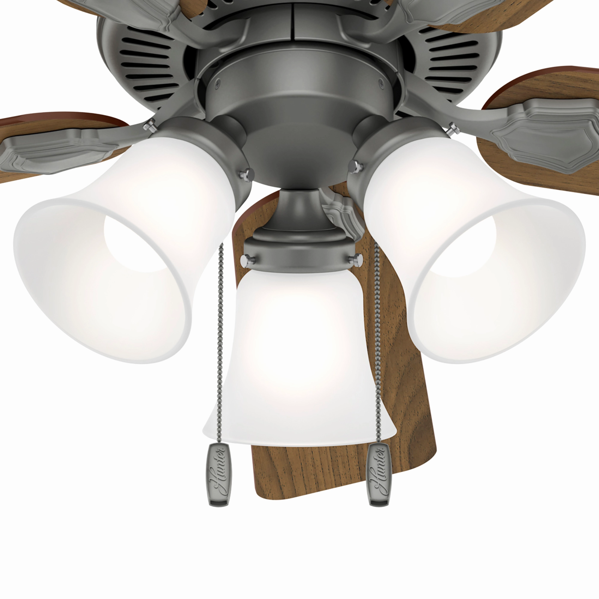Swanson 44"Ceiling Fan Matte Silver