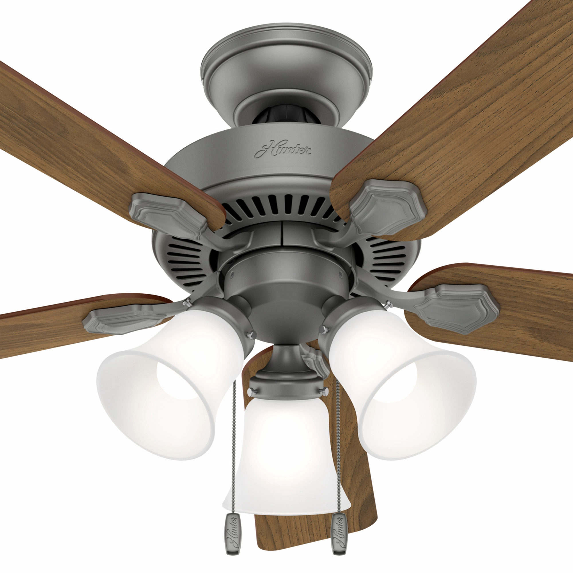 Swanson 44"Ceiling Fan Matte Silver