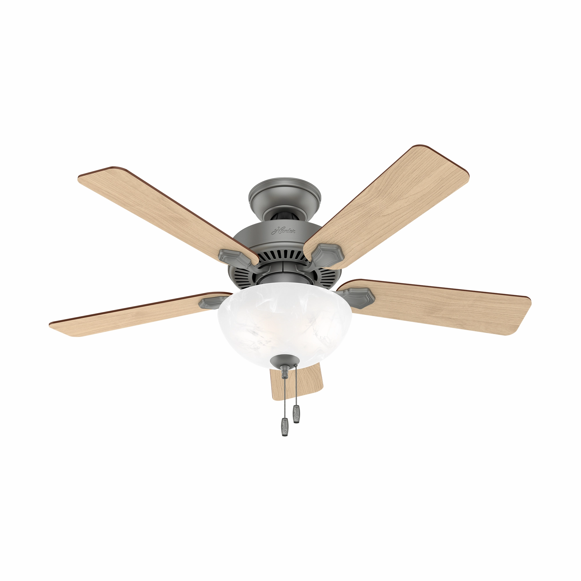 Swanson 44"Ceiling Fan Matte Silver