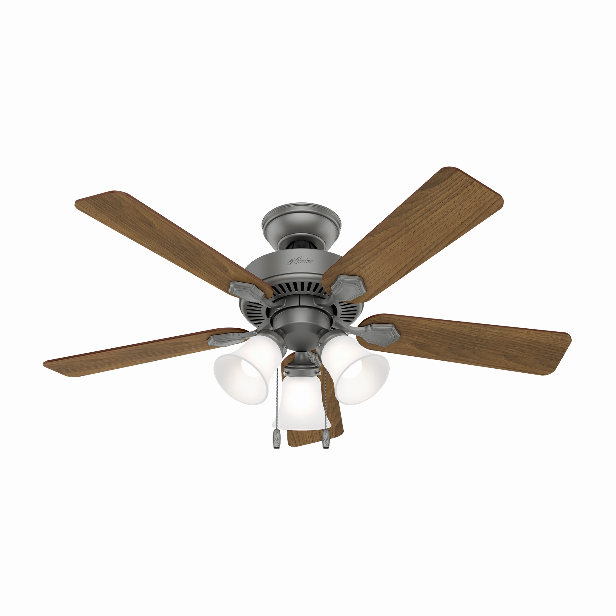 Swanson 44"Ceiling Fan Matte Silver