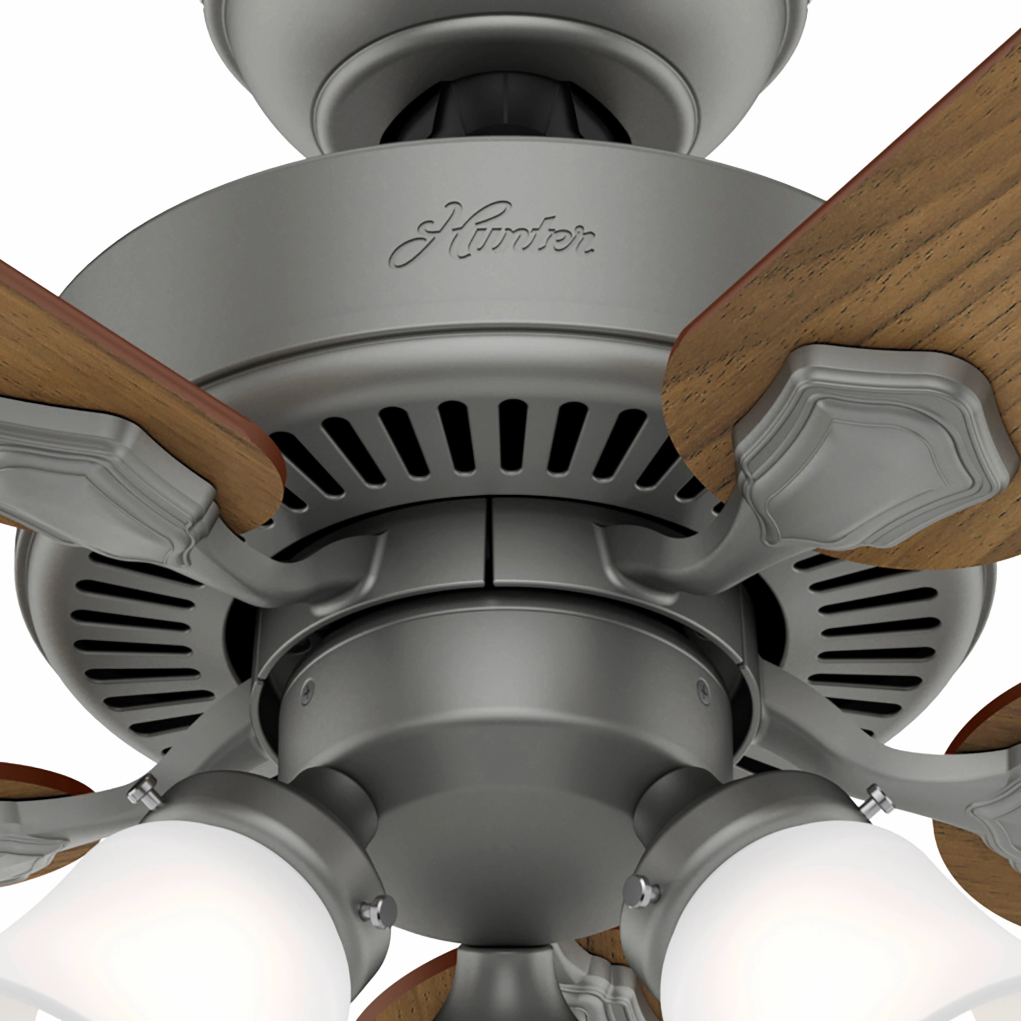 Swanson 44"Ceiling Fan Matte Silver