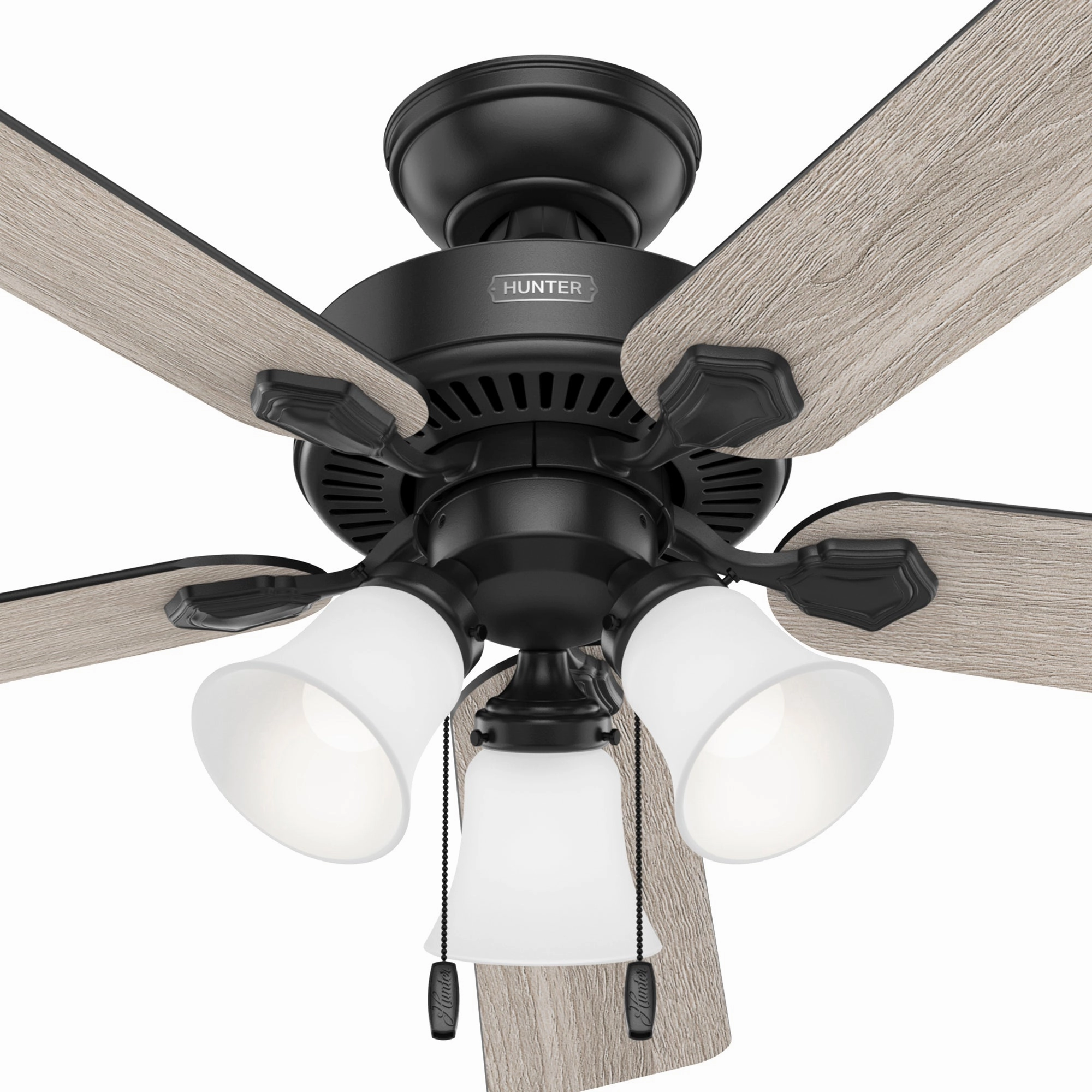 Swanson 52"Ceiling Fan Matte Black