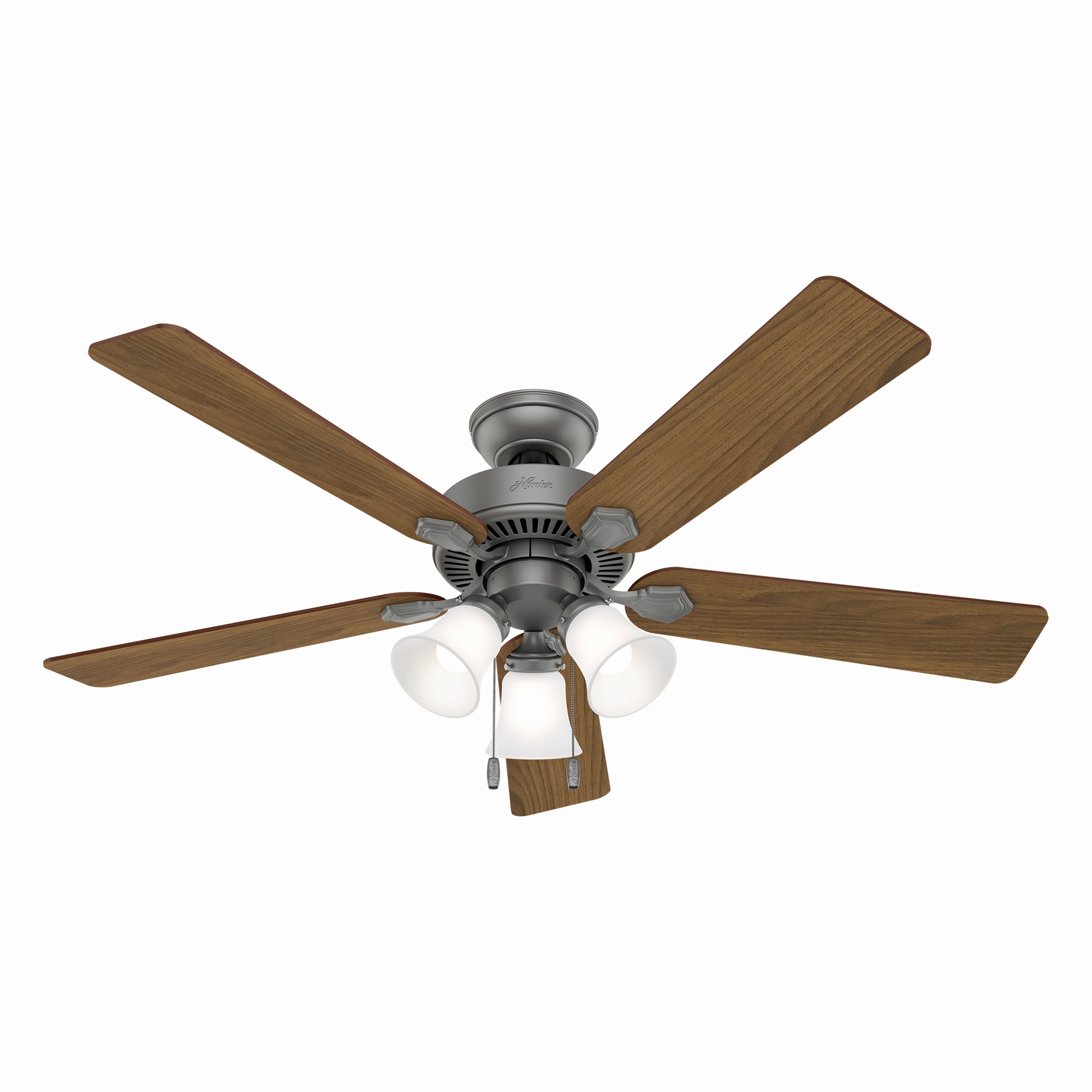 Swanson 52"Ceiling Fan Matte Silver