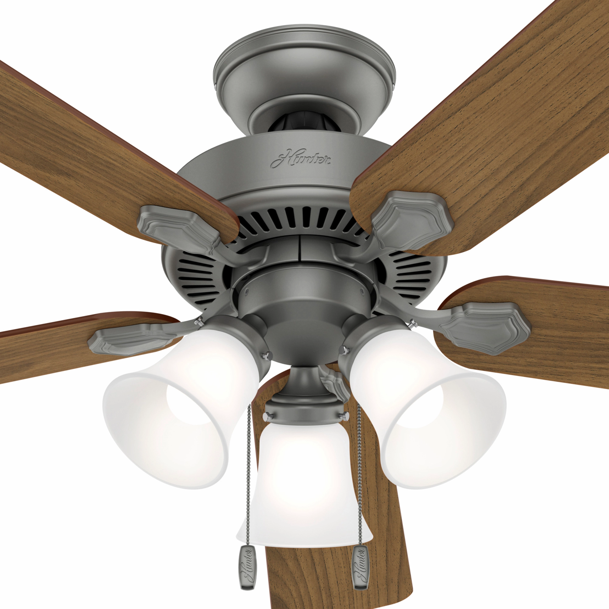 Swanson 52"Ceiling Fan Matte Silver