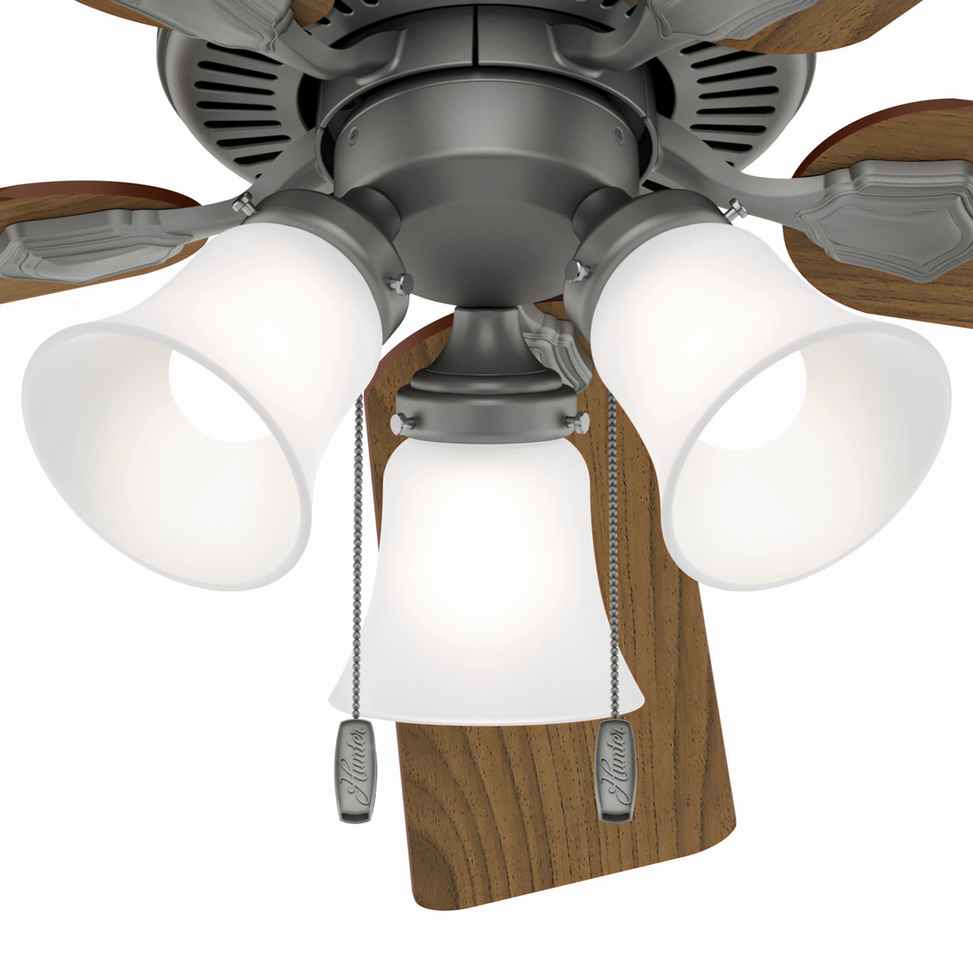 Swanson 52"Ceiling Fan Matte Silver